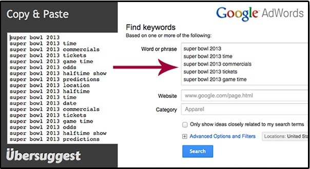 find in google rough