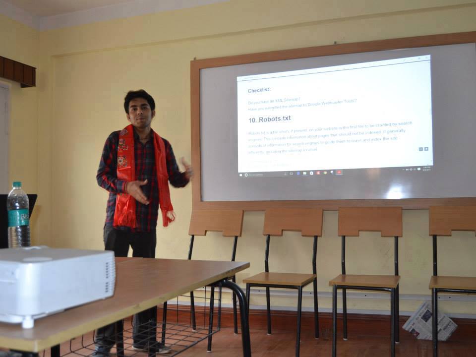 krishna Bogati Digital Marketing Training in Nepal