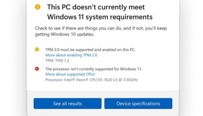 What happens in 2025 to all of the Windows 10 devices that are incompatible with Windows 11?