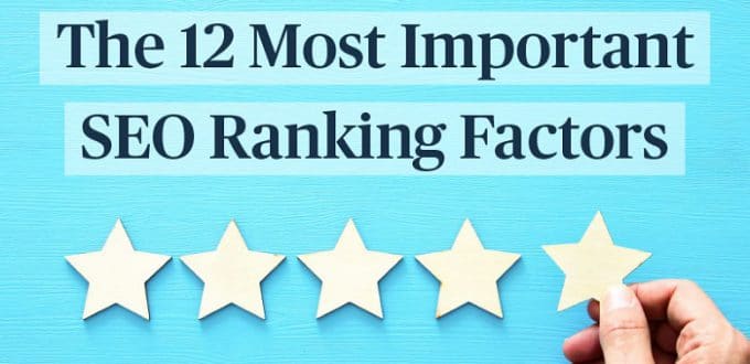 SEO Ranking Factors